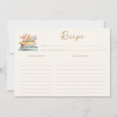 Boek Thema Recept Kaart (Voorkant)