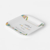 Boek Thema Sprookjesboek Baby Shower Papieren Bordje (Gebogen)