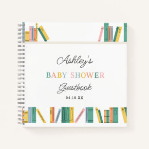 Boek Thema Storybook Baby shower Gastenboek