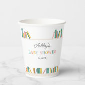 Boek Thema Storybook Baby shower Papieren Bekers (Voorkant)