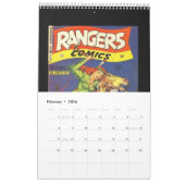 Boek van 14 Comic Book Hoesje Posters Kalender (Feb 2026)