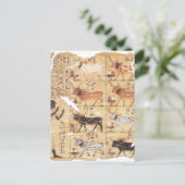 Boek van de Dead-Maiherperi-1479bc Briefkaart (Staand voorkant)