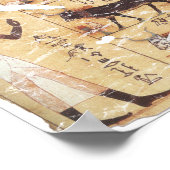 Boek van de Dead-Maiherperi-1479bc Poster (Hoek)