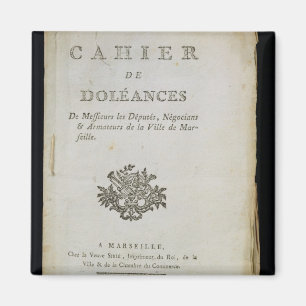 Boek van de klachten" magneet