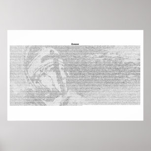 Boek van de Romeinen (volledige KJV-tekst) Poster