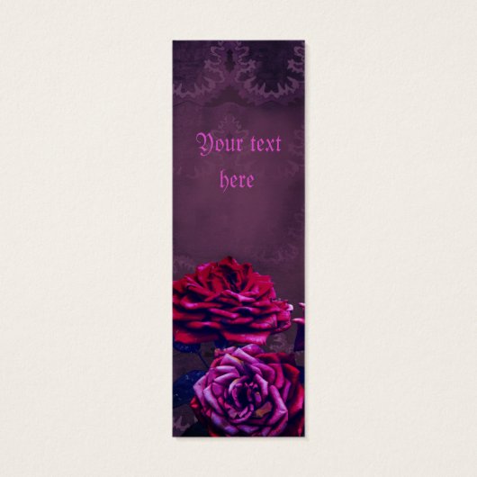 Boek van gepersonaliseerd Bladwijzer van de Schadu Mini Visitekaartjes (Achterkant)