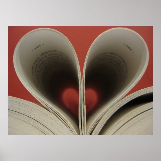 Boek van het Poster van het hart (Voorkant)