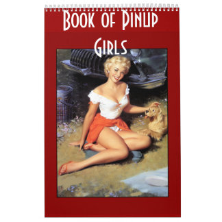 Boek van Retro Pinup Meisjes 14 Afbeeldingen Kalender