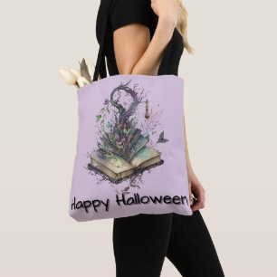 Boek van Schaduwen Hekserij Pagan Wicca Halloween Draagtas