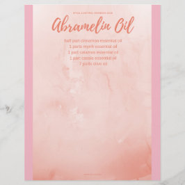 Boek van schaduwpagina: Spellgietsel: Abramelinoli