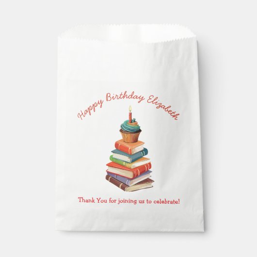 Boek Verjaardagsfeest Kinder Lezing Bedankzakje (Voorkant)