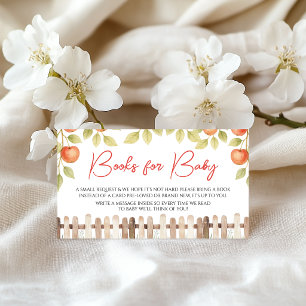 Boek voor Baby Kaart Appelboomgaard Insteekkaart
