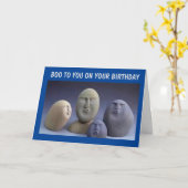 **BOEK** VOOR U OP UW VERJAARDAG KAART (Gele Bloem)