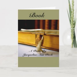 Boek Wenskaart Kaart