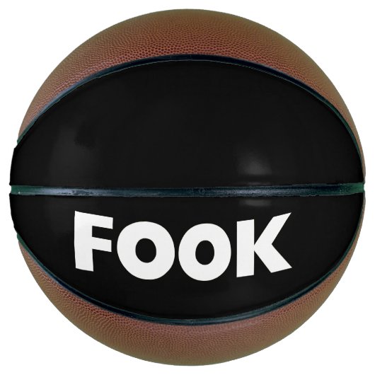 Boek wit op zwart basketbal (Voorkant)