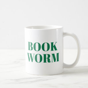 Boek Worm Schattigee Modern Book Lover Mok