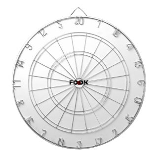 Boek zwart op wit dartbord