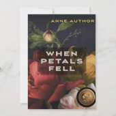 Boekaankondiging met Book Hoesje QR (Voorkant)