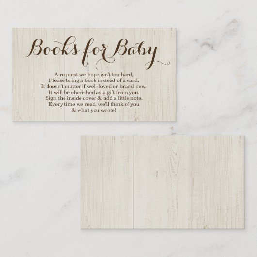 Boekaanvraag voor een uitnodiging tot het indienen informatiekaartje (Voorkant / Achterkant)