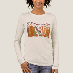 Boekachtige Boek Liefhebbers T-shirt, Pompoen en H Tri-Blend Shirt