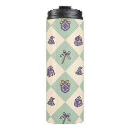Boekachtige Meisje Tumbler Tovenaar Groen Thermosbeker