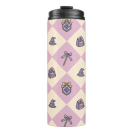 Boekachtige Meisje Tumbler Tovenaar Roze Thermosbeker