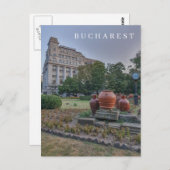 Boekarest Cismigiu Park uitzicht briefkaart (Voorkant / Achterkant)