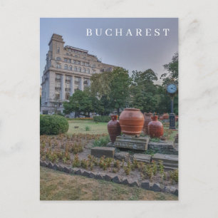 Boekarest Cismigiu Park uitzicht briefkaart