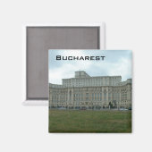 Boekarest Magneet (Voorkant / Achterkant)