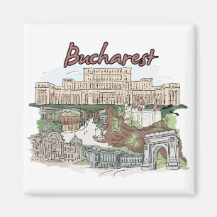 Boekarest - Roemenië.png Magneet