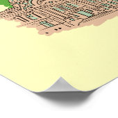 Boekarest, Roemenië Poster (Hoek)