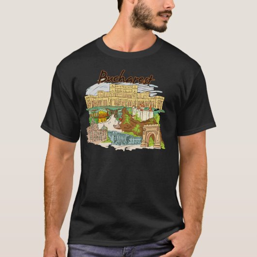 Boekarest T-shirt (Voorkant)