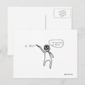 boekbriefkaart briefkaart (Voorkant / Achterkant)