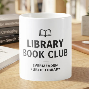 Boekclub Naam Bibliotheek Aangepast  Koffiemok