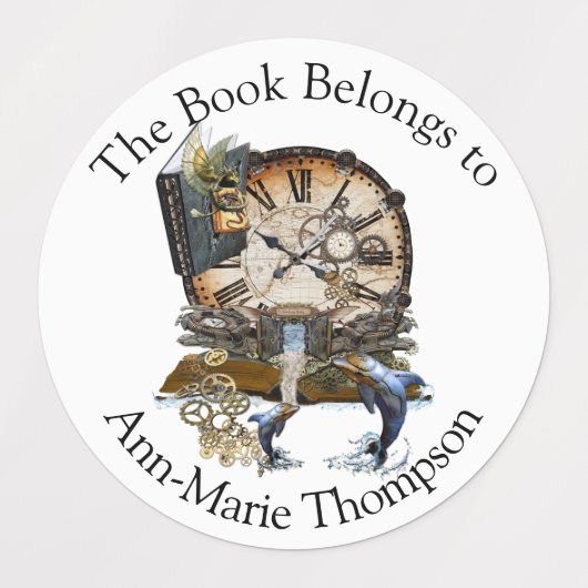 Boekeigenaar Labels (Design 1)