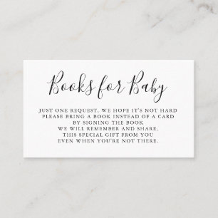 Boeken aanvragen   Baby shower uitnodiging