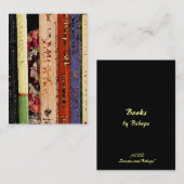 Boeken ATC Visitekaartje (Voorkant / Achterkant)