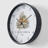 Boeken Beige Blauwe Bloemen Custom Quote (Hoek)