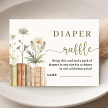 Boeken Bibliotheek Baby Shower Wildflower Luier Ra