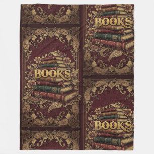 Boeken Boekliefhebbers Schrijvers Lezers Bibliophi Fleece Deken