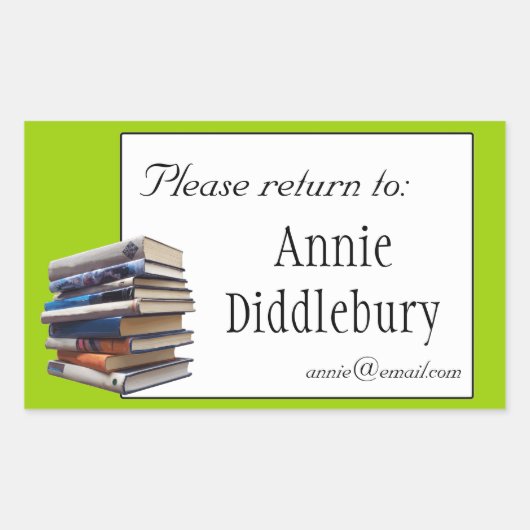 Boeken Boekplaat of Eigendom Sticker (Voorkant)