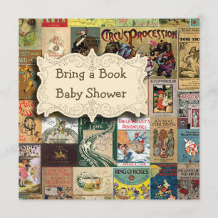 boeken brengen een Baby shower van het Boek Kaart