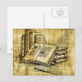 boeken briefkaart (Voorkant / Achterkant)