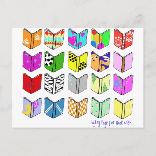 Boeken! Briefkaart (Voorkant)