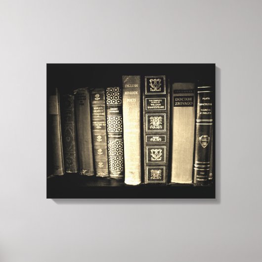  boeken canvas afdruk (Voorkant)