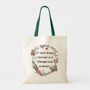 Boeken & citaten lezen tote bag