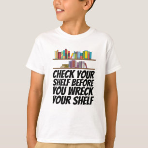 Boeken - Controleer uw kapje T-shirt