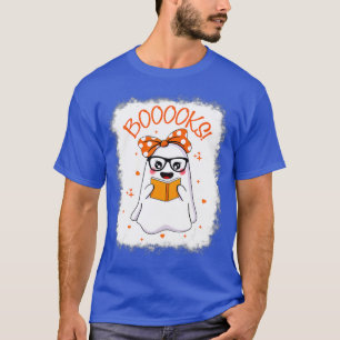 Boeken! Cute Ghost Reading Library Books Hoolwee T-shirt