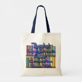 Boeken die introverte mensen helpen. tote bag (Achterkant)