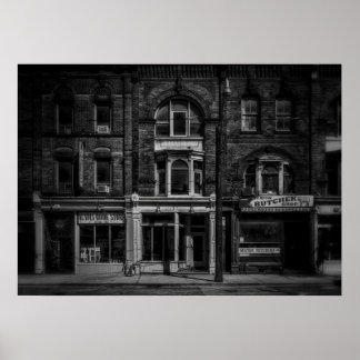 Boeken en Bistros en Slagers No 9 Poster
